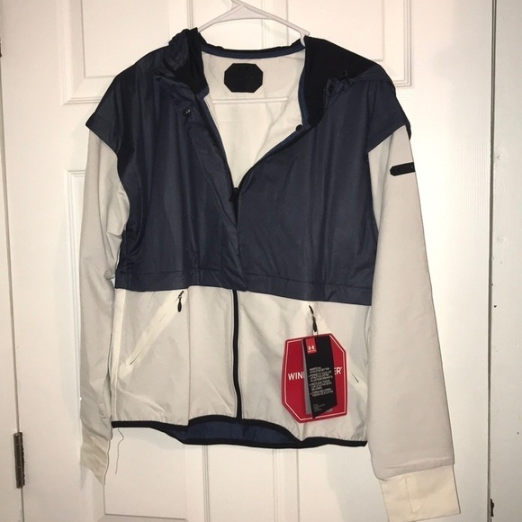 🔥$SALE$🔥 NWT Under Armour Unstoppable Hooded Jacket - Picture 1 of 7